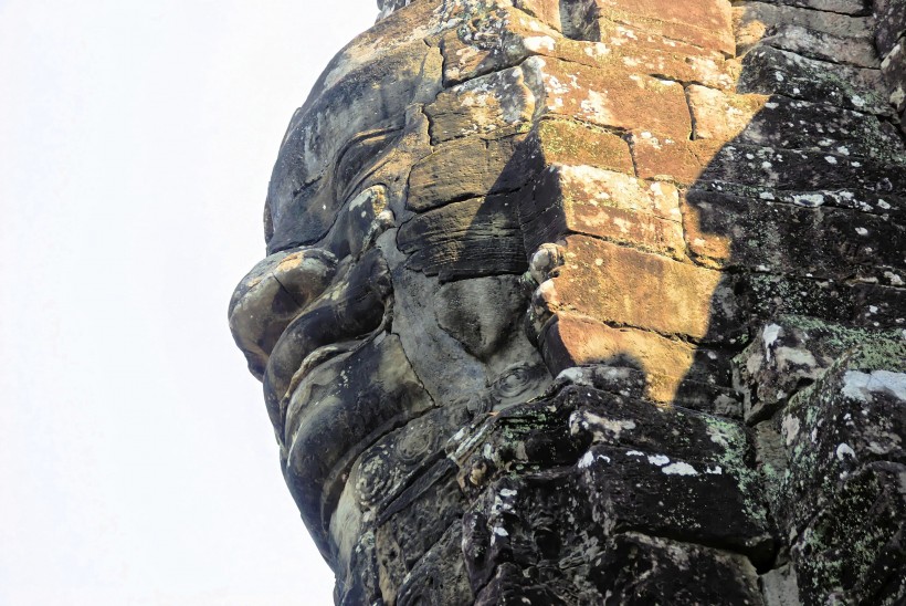 柬埔寨巴戎寺建筑风景图片