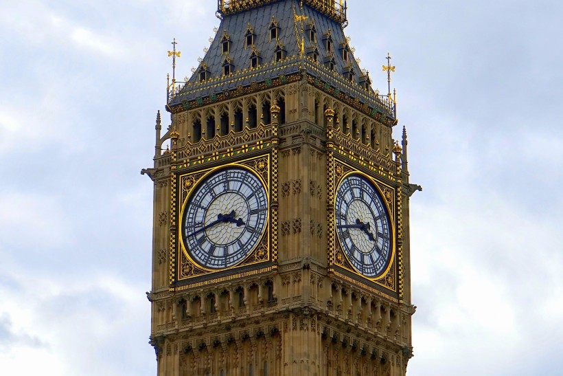 英国伦敦大笨钟建筑风景图片