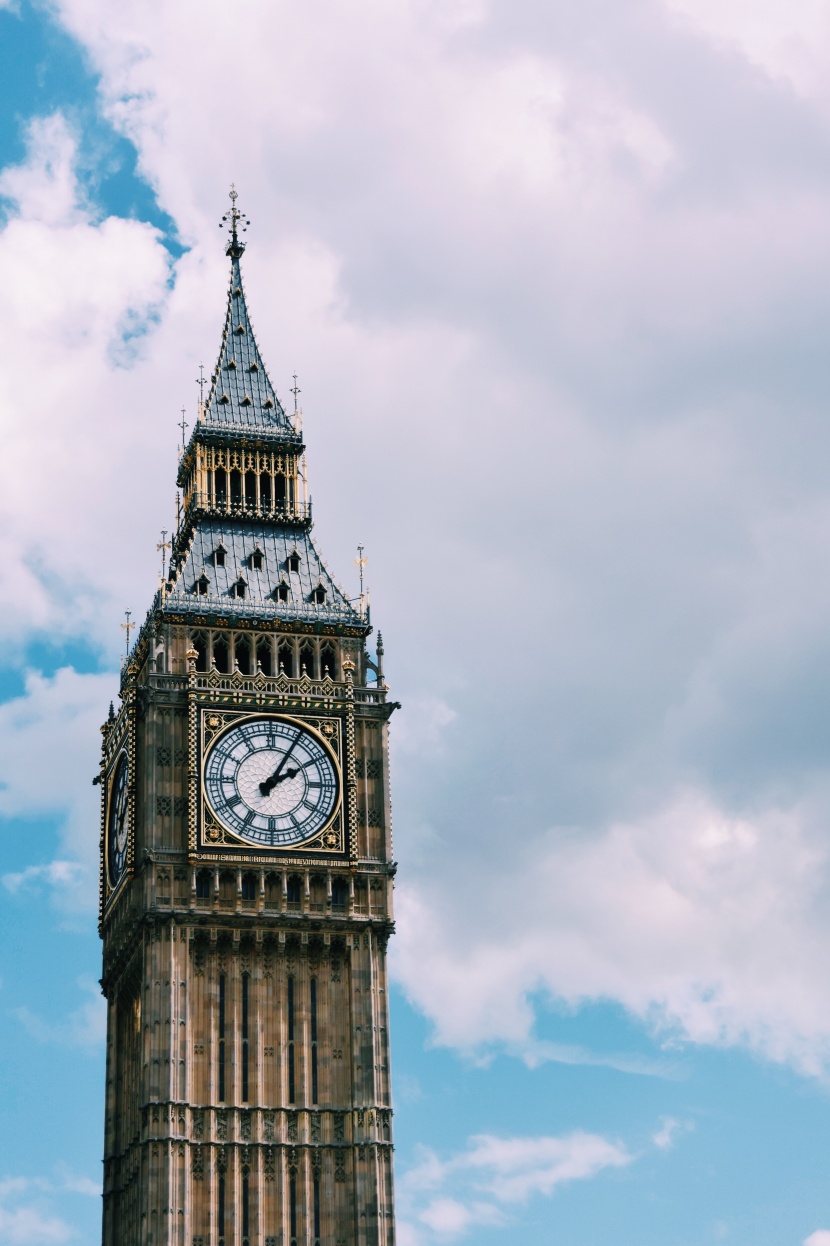 英国伦敦大本钟风景图片