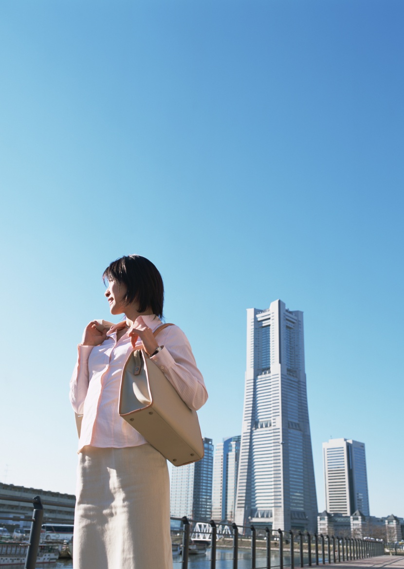 都市白领女性形象图片