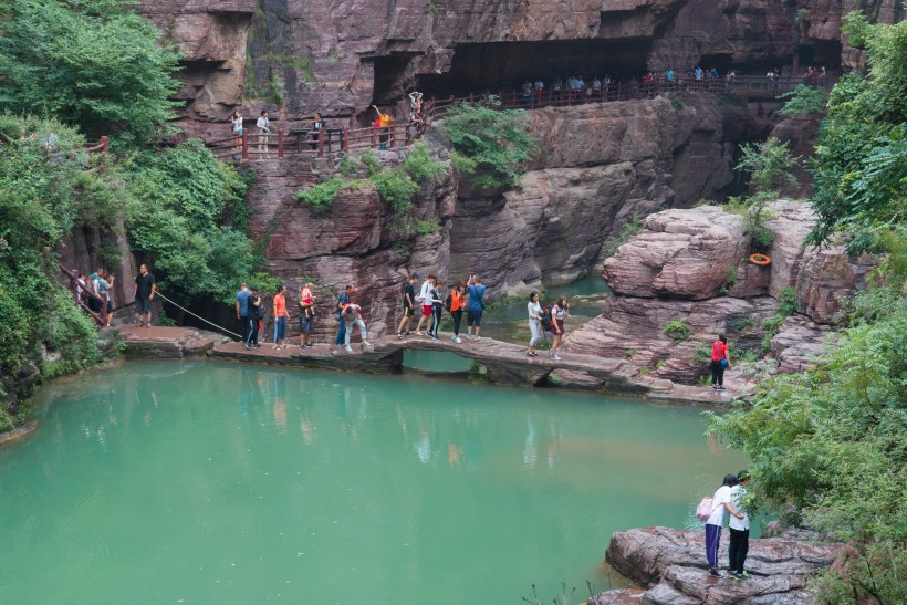 河南云台山风景图片