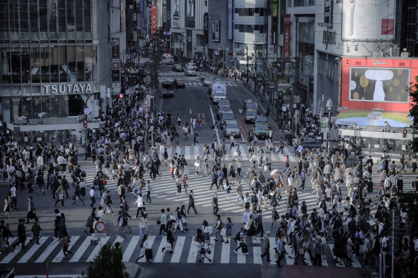 日本东京现代建筑风景图片