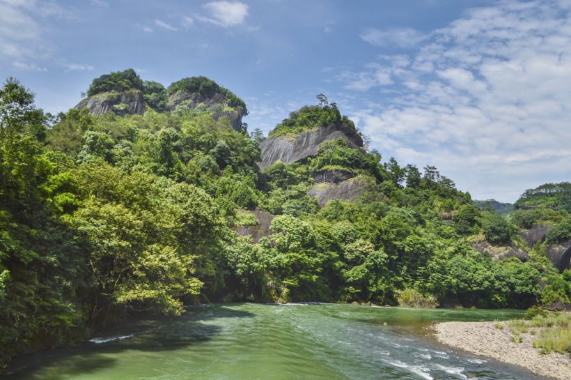 福建武夷山自然风景图片