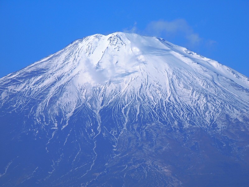 日本最高的山峰富士山优美的自然风景图片