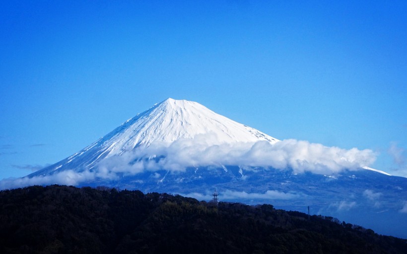 日本富士山风景图片