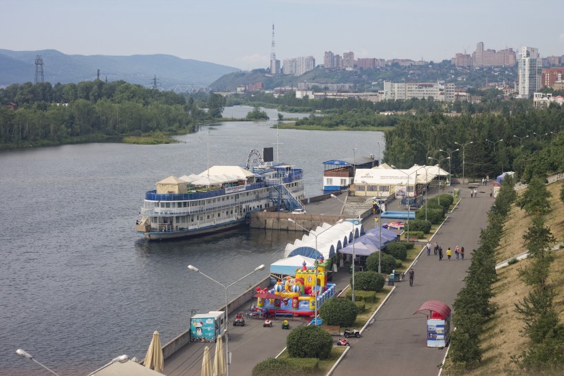 新加坡克拉码头风景图片