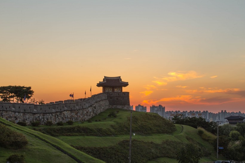 韓國水原華城建筑風(fēng)景圖片