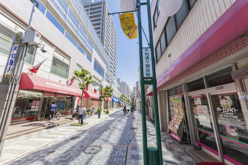 日本川崎市城市风景图片