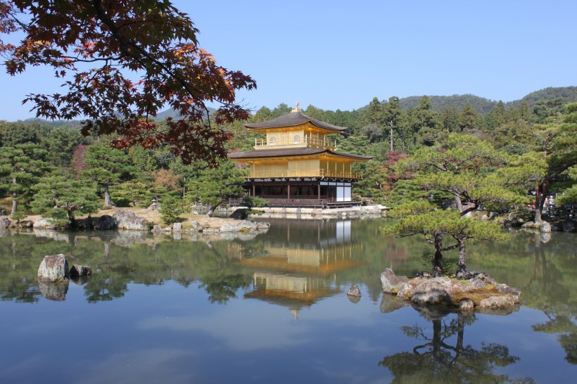 日本京都寺廟建筑風(fēng)景圖片