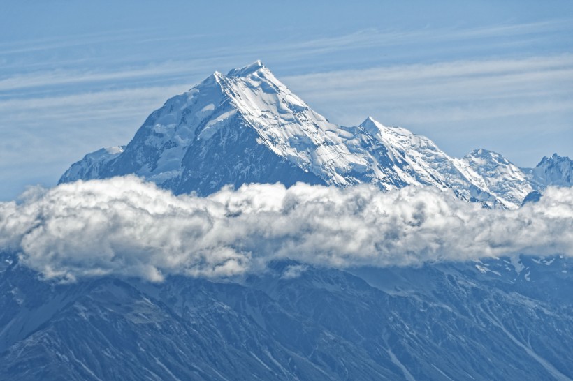 新西兰库克山自然风景图片