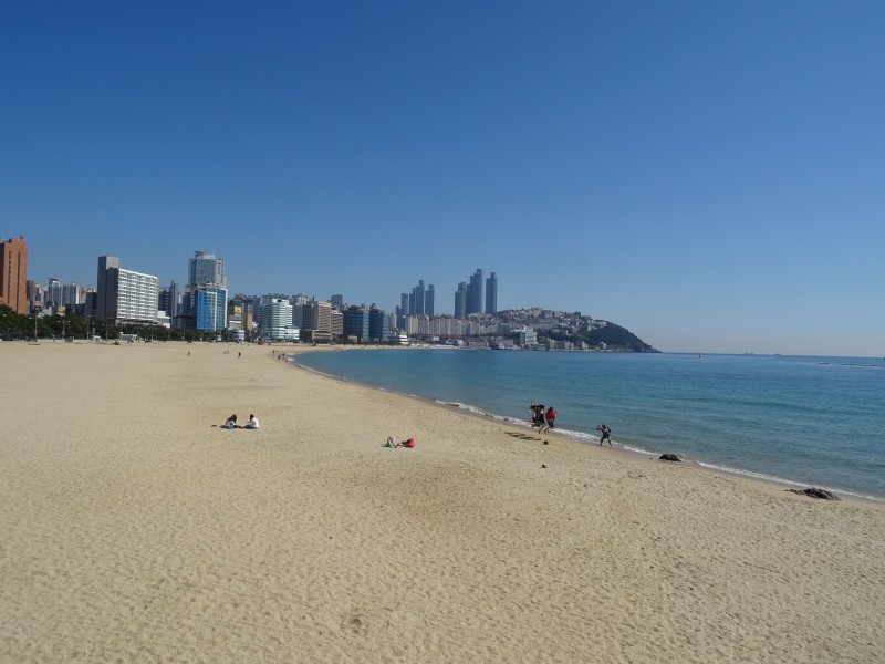 韩国釜山海岸风景图片