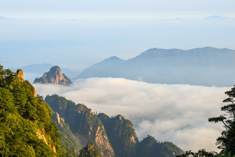 江西锦绣壮丽三清山风景图片