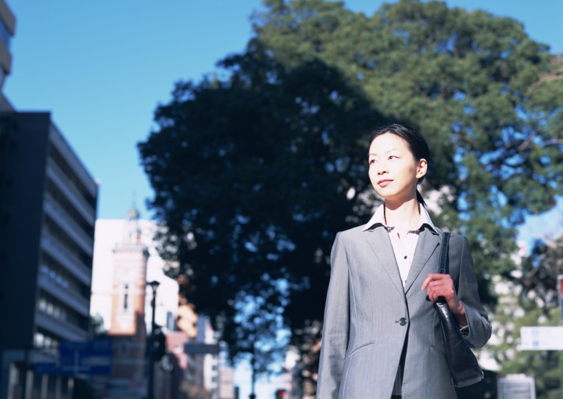 都市白领女性形象图片