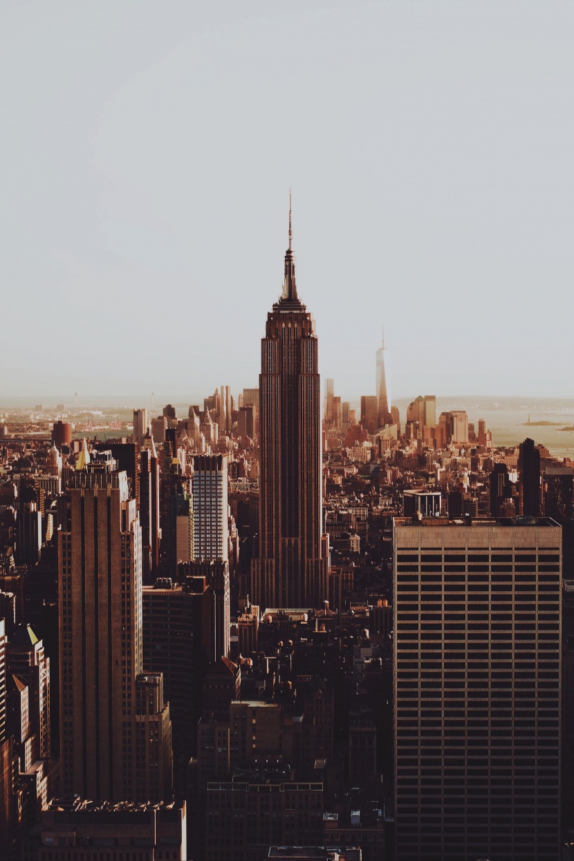 美国纽约地标之一帝国大厦图片
