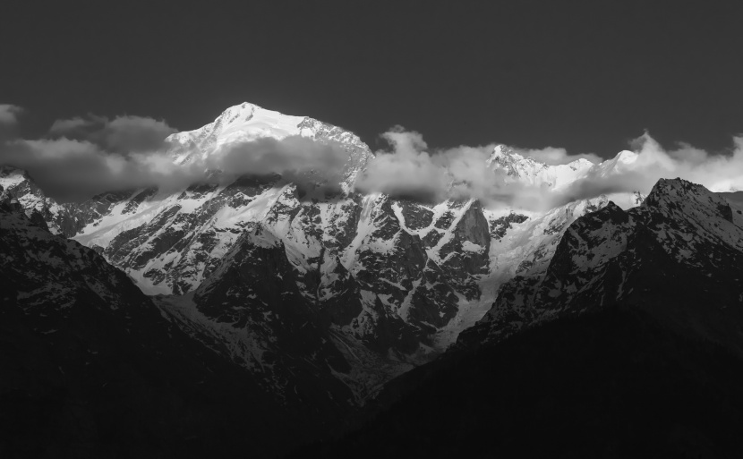 喜马拉雅山脉风景图片