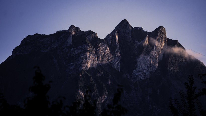 瑞士鐵力士山風(fēng)景圖片