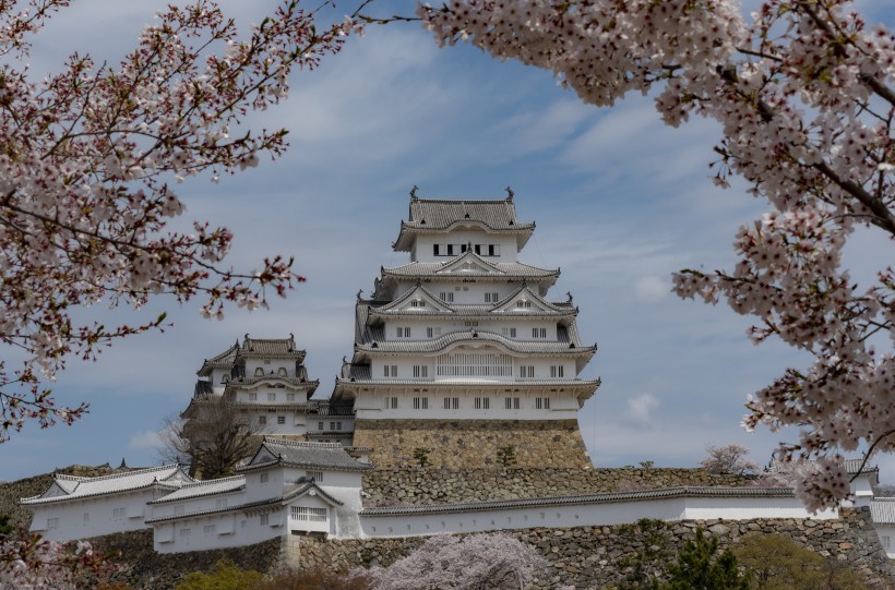 日本姬路建筑風(fēng)景圖片 