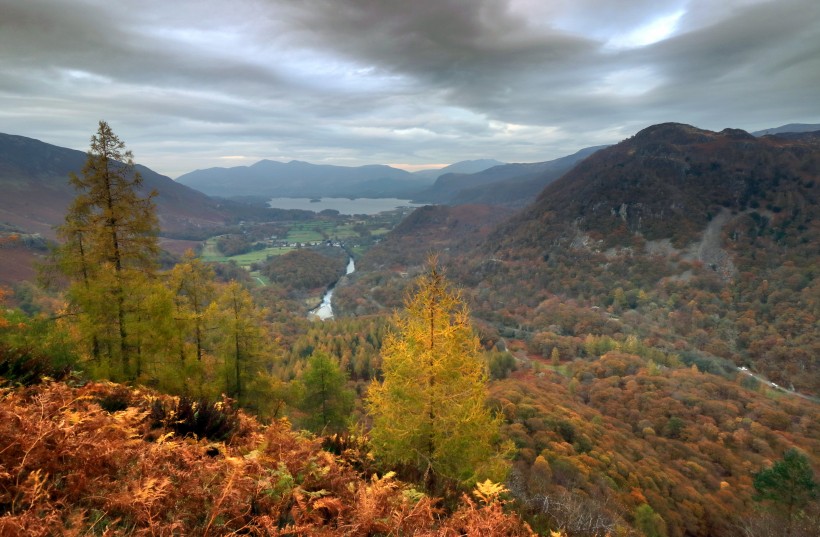 英国英格兰坎布里亚郡乡村风景图片