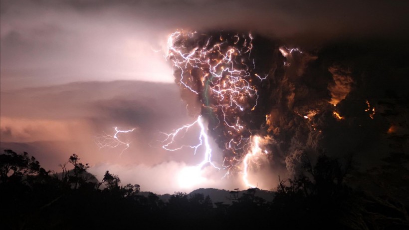 火山风景图片