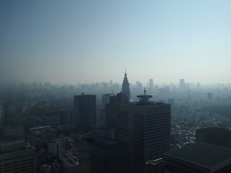 日本標志性建筑東京塔建筑風景圖片