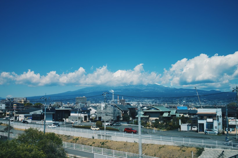 日本富士山优美风景图片