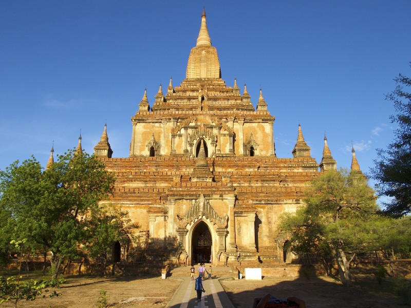 缅甸蒲甘建筑风景图片