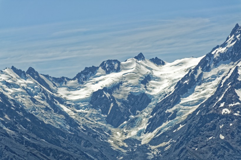 新西兰库克山自然风景图片