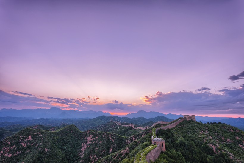 雄伟壮丽的中华瑰宝长城风景图片