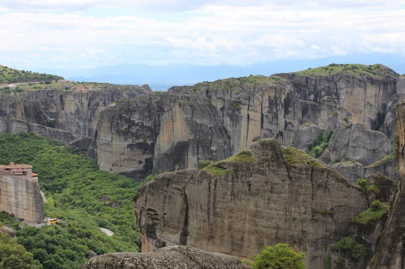 希腊米特奥拉修道院建筑风景图片