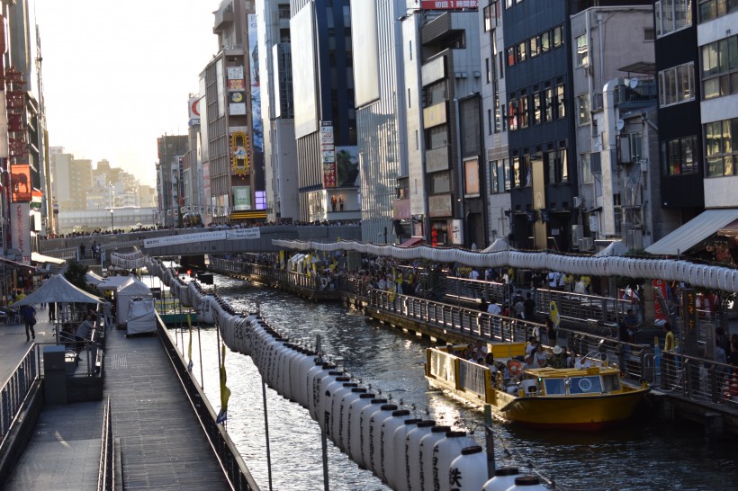 日本大阪建筑風(fēng)景圖片