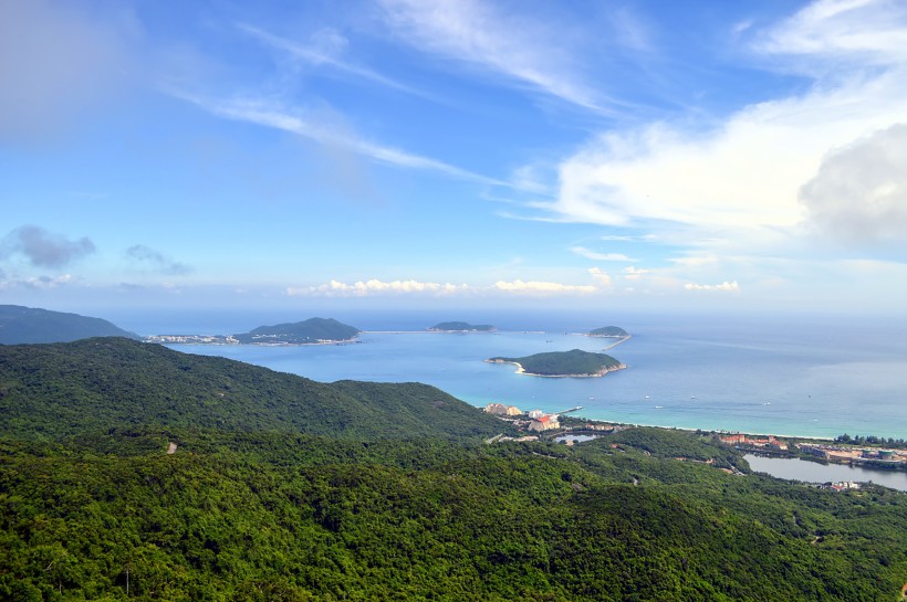 海南三亚亚龙湾海滨风景图片