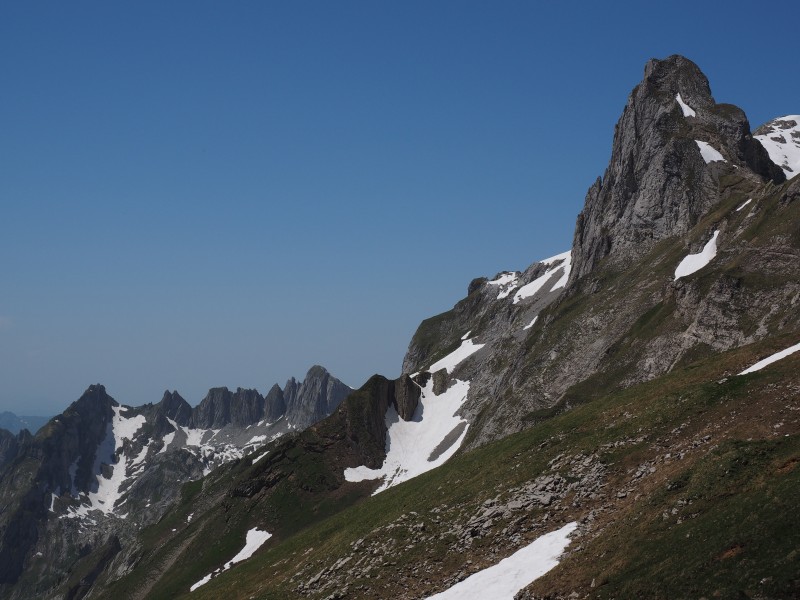 瑞士策马特峰自然风景图片