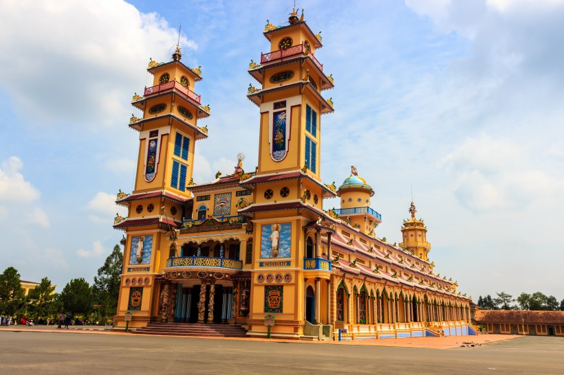 越南胡志明市建筑风景图片