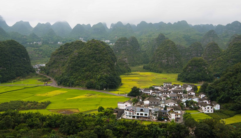 贵州万峰林自然风景图片