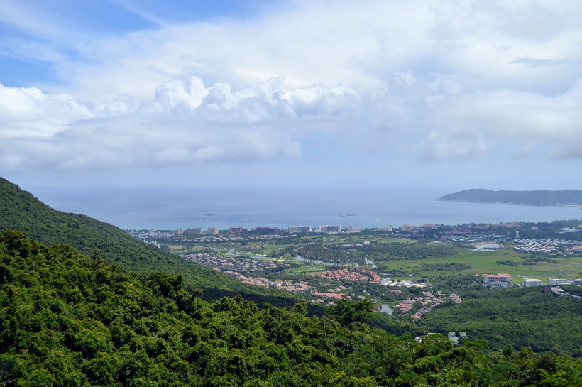 海南三亚亚龙湾海滨风景图片