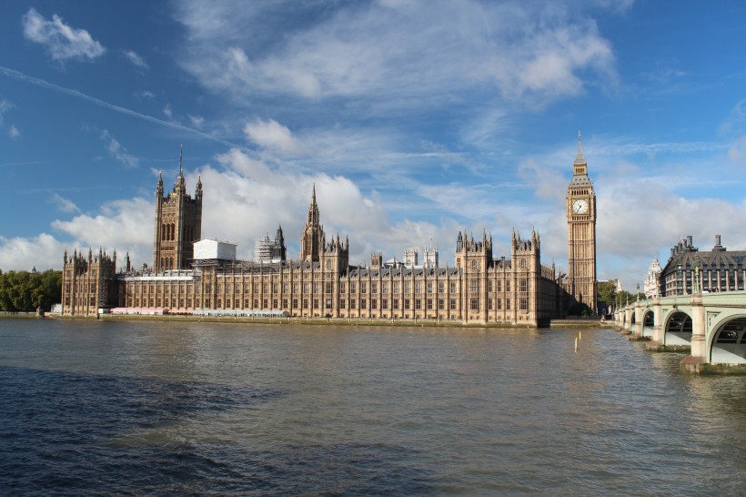 英国伦敦大笨钟建筑风景图片