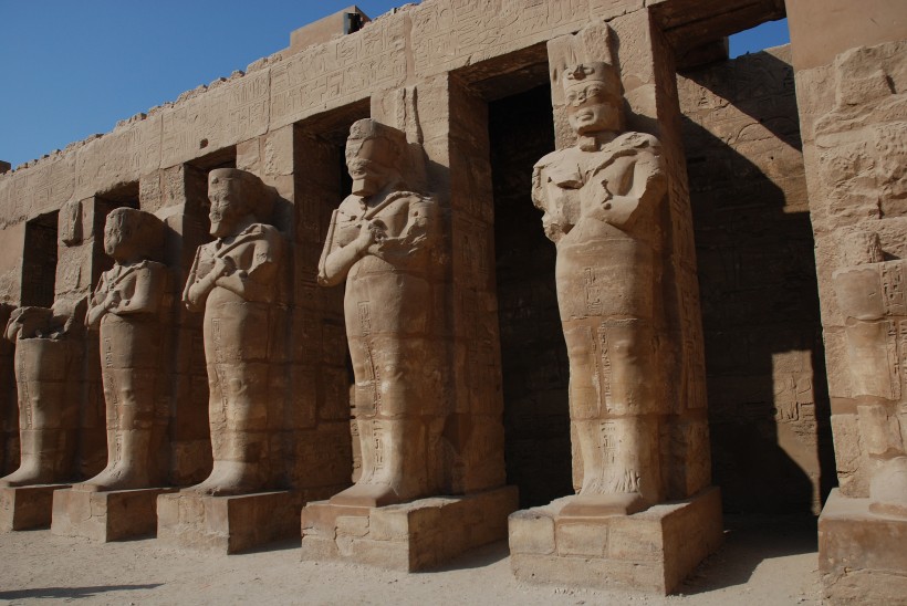 埃及卢克索建筑风景图片