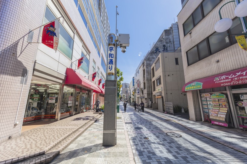 日本川崎市城市风景图片