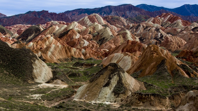 张掖丹霞地质公园自然风景图片