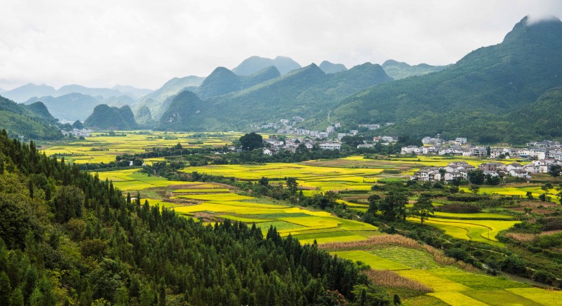 贵州万峰林自然风景图片