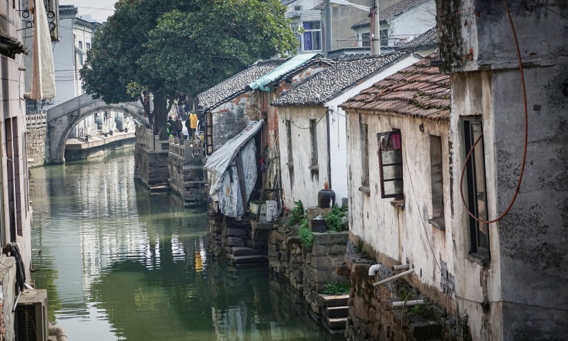 苏州木渎古镇风景图片