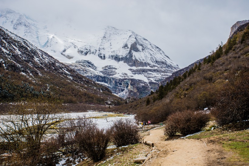 美丽的四川稻城亚丁自然风景图片