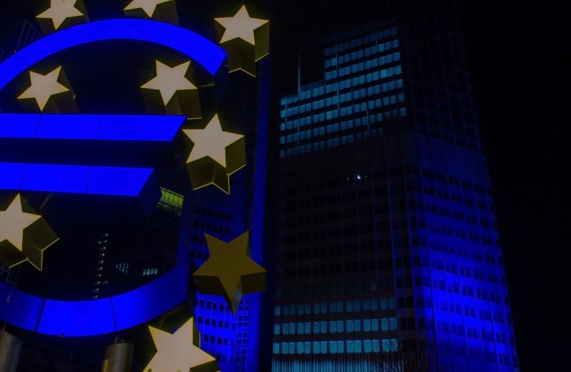 欧洲中央银行建筑风景图片
