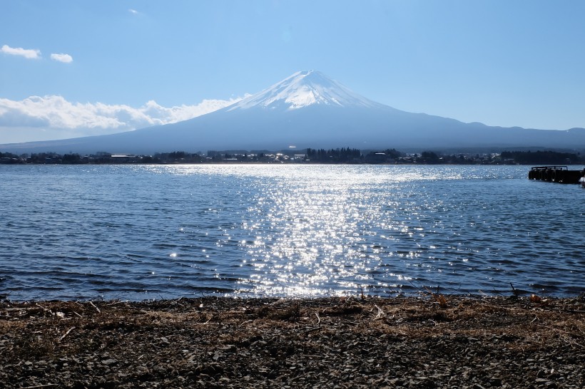 日本富士山風景圖片