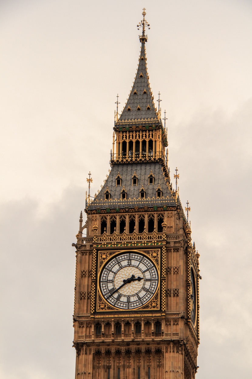 英国伦敦大本钟建筑风景图片