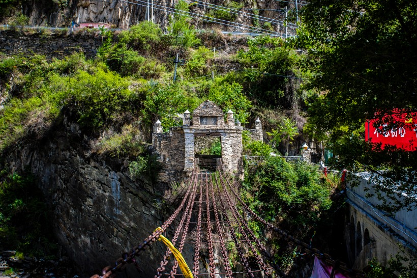 四川甘孜甲居藏寨风景图片