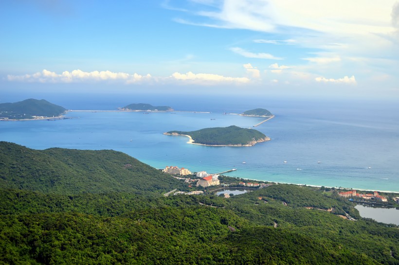 海南三亚亚龙湾海滨风景图片