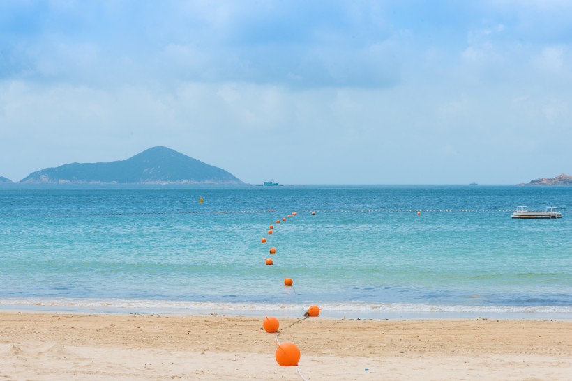 香港海滨风景图片