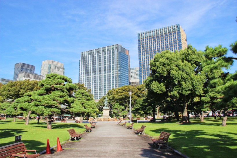 日本东京建筑风景图片