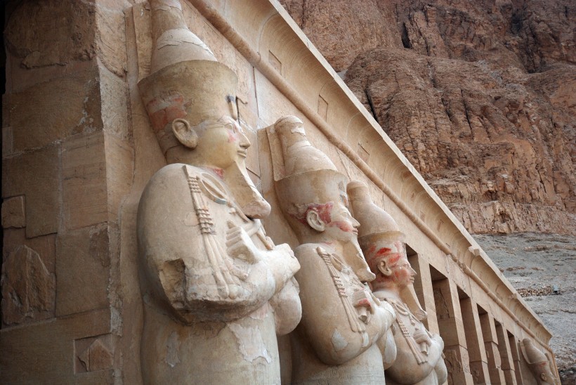 埃及卢克索建筑风景图片